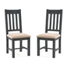 Bordeaux Dining Chair (Set of 2) - Dark Grey - BOR103