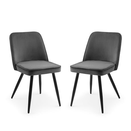 Burgess Dining Chair (Set of 2) - Blue - BUR004