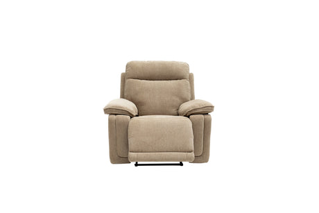 Camel Fabric Electric Recliner Sofa - Stylish Comfort for Your Home
