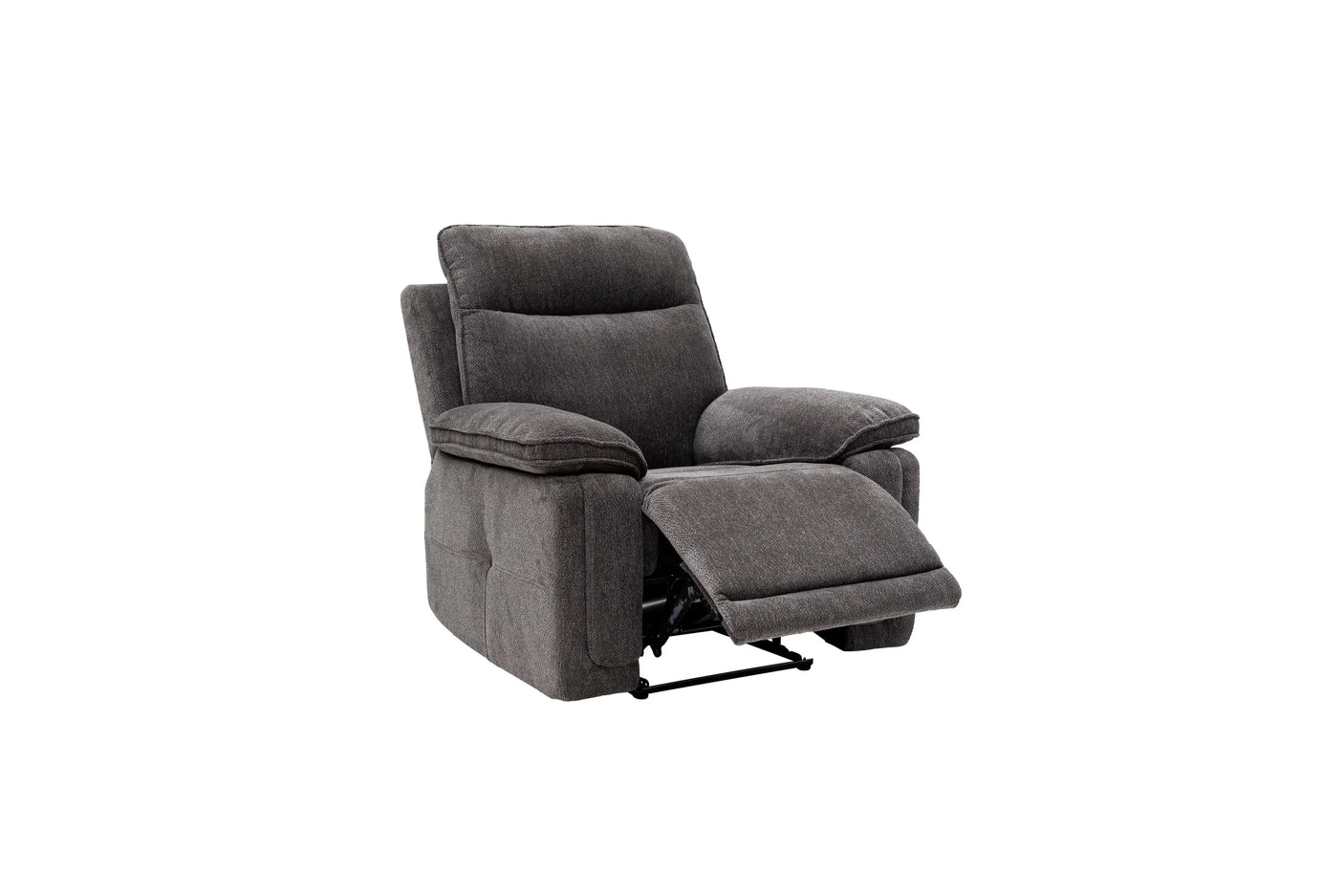 Charcoal Fabric Electric Recliner for Ultimate Comfort and Style