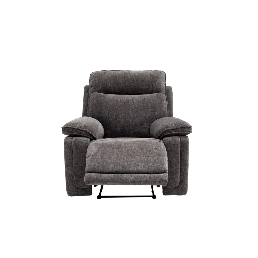 Charcoal Fabric Electric Recliner for Ultimate Comfort and Style