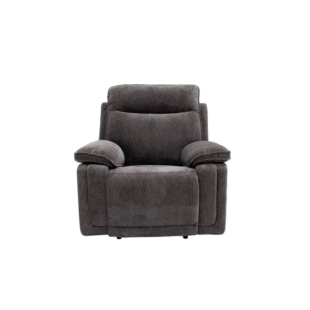 Charcoal Fabric Electric Recliner for Ultimate Comfort and Style