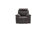 Charcoal Fabric Electric Recliner for Ultimate Comfort and Style