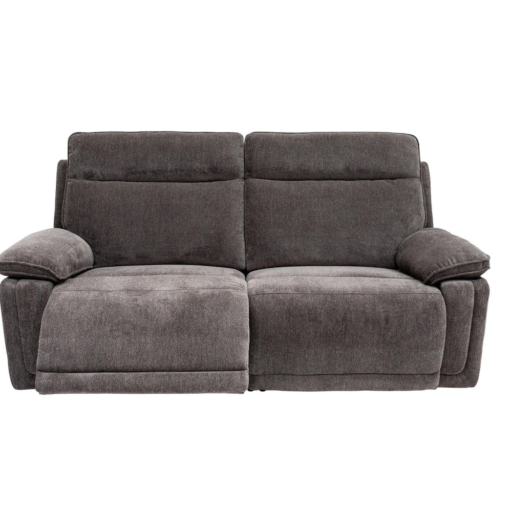 Charcoal Fabric Electric 3-Seater Recliner Sofa for Ultimate Comfort