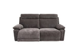 Charcoal Fabric Electric 3-Seater Recliner Sofa for Ultimate Comfort