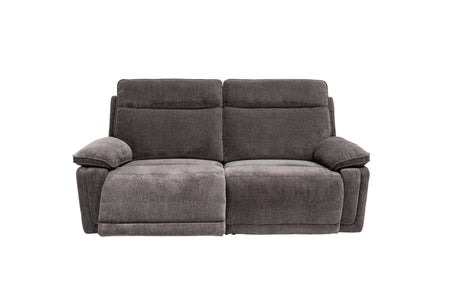 Charcoal Fabric Electric 3-Seater Recliner Sofa for Ultimate Comfort