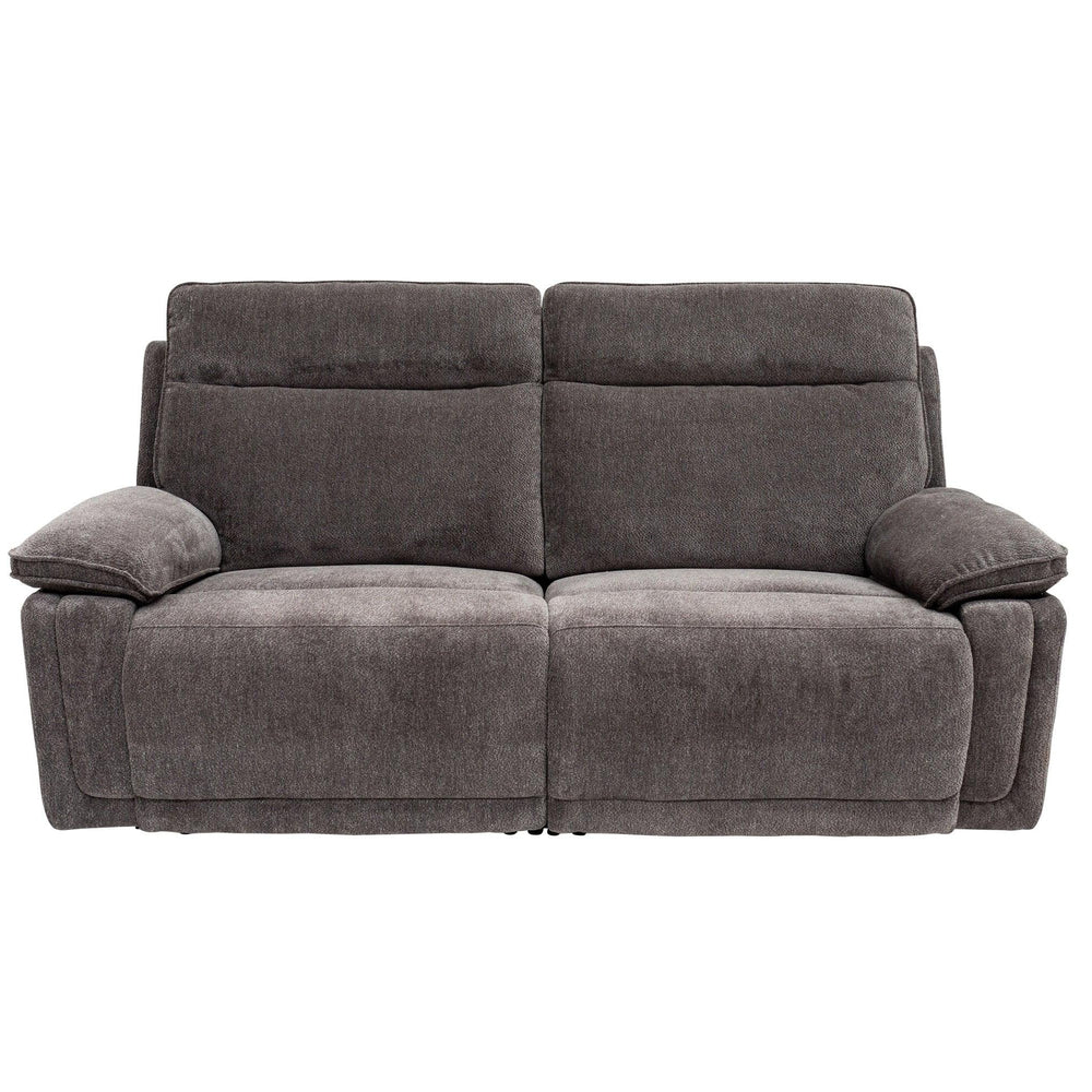 Charcoal Fabric Electric 3-Seater Recliner Sofa for Ultimate Comfort