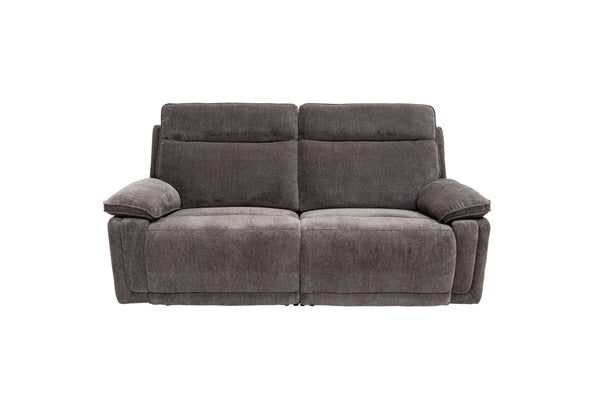 Charcoal Fabric Electric 3-Seater Recliner Sofa for Ultimate Comfort