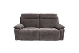 Charcoal Fabric Electric 3-Seater Recliner Sofa for Ultimate Comfort