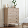 Camille 4 + 2 Chest - Light Brown - CAM402