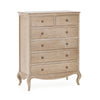 Camille 4 + 2 Chest - Light Brown - CAM402