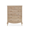 Camille 4 + 2 Chest - Light Brown - CAM402