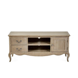Camille French Style TV Unit Limed Oak