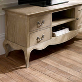 Camille French Style TV Unit Limed Oak
