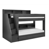 Camelot Staircase Bunk - White - CAM810