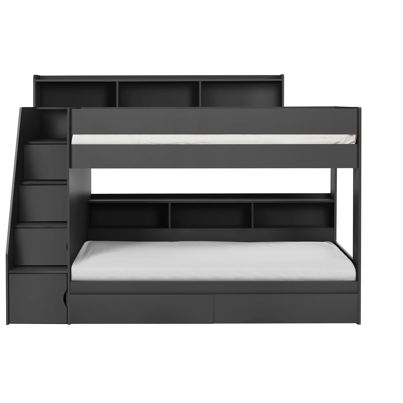 Camelot Staircase Bunk - White - CAM810