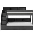 Camelot Staircase Bunk - White - CAM810