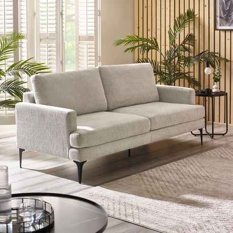 Carrera 3 Seater Sofa - Cream - CAR001