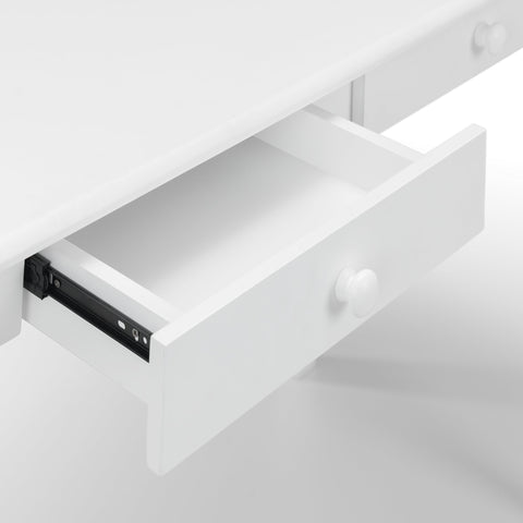 Carrington White Desk - White - CAR201