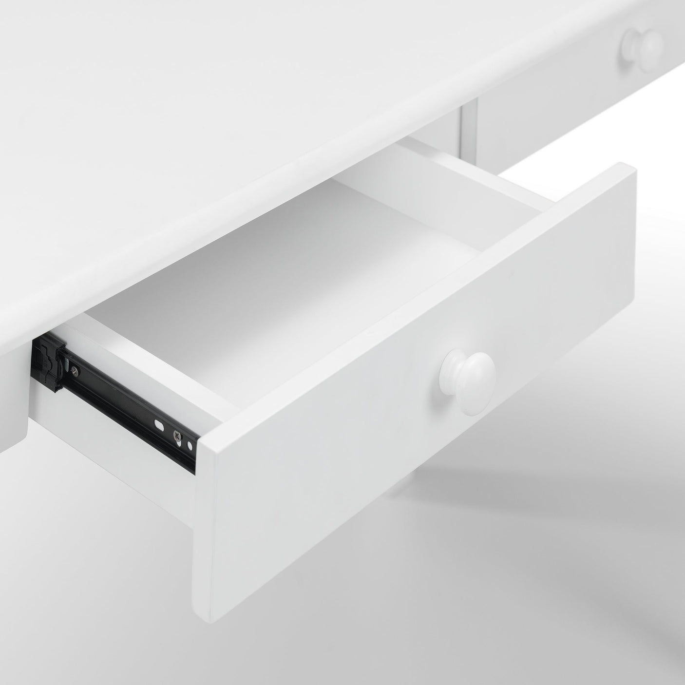 Carrington White Desk - White - CAR201