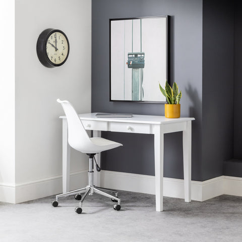 Carrington White Desk - White - CAR201