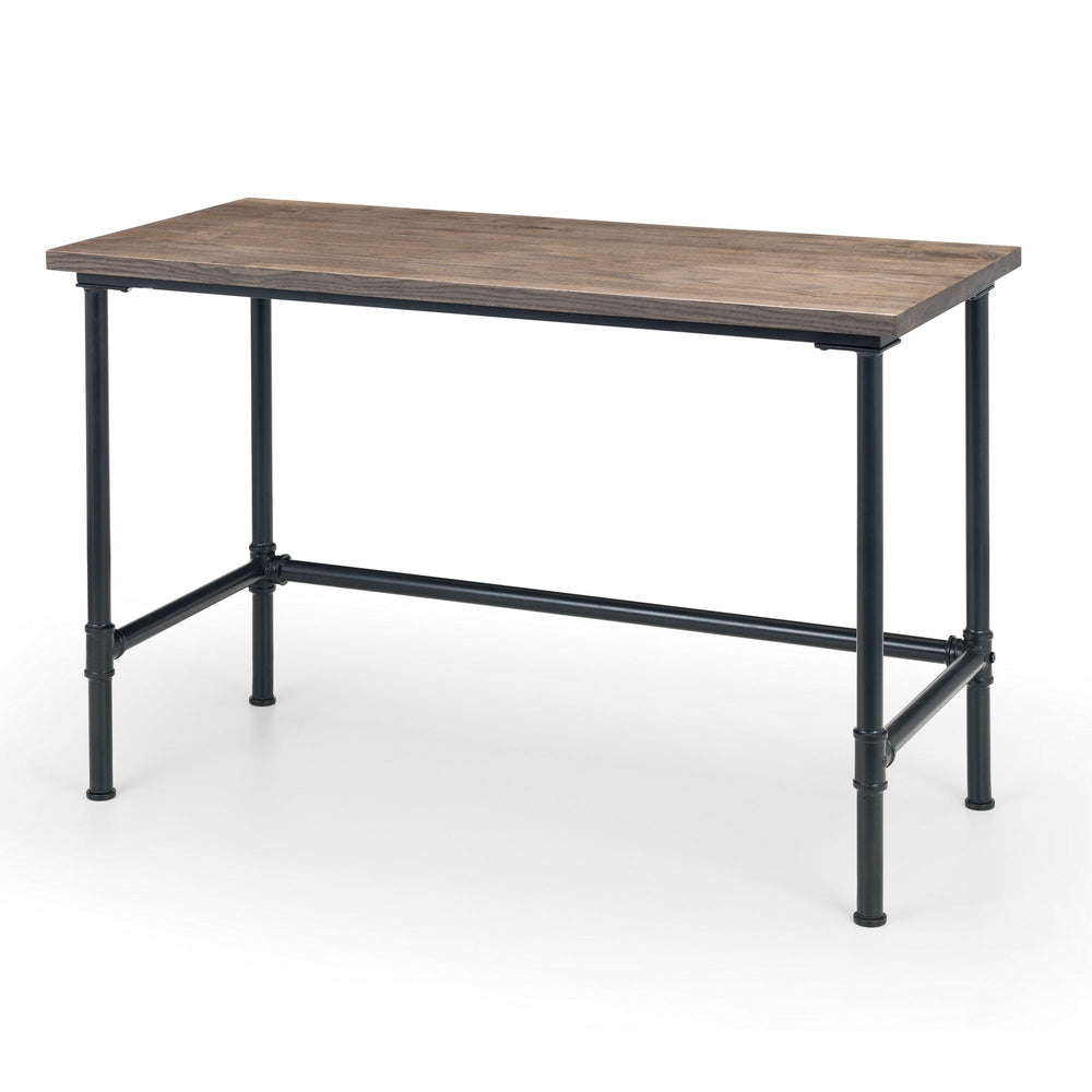 Carnegie Pipe Desk - Dark Brown - CAR501
