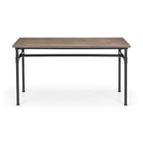 Carnegie Dining Table - Dark Brown - CAR502