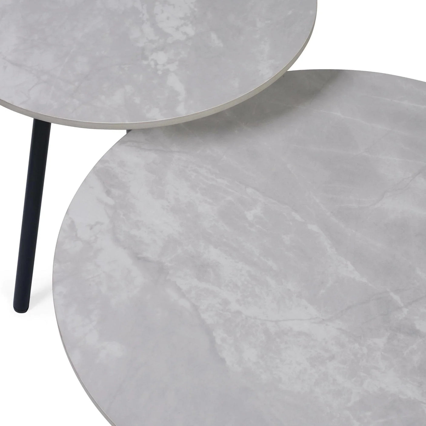 Casper Set of Side Tables - Grey - CAS001