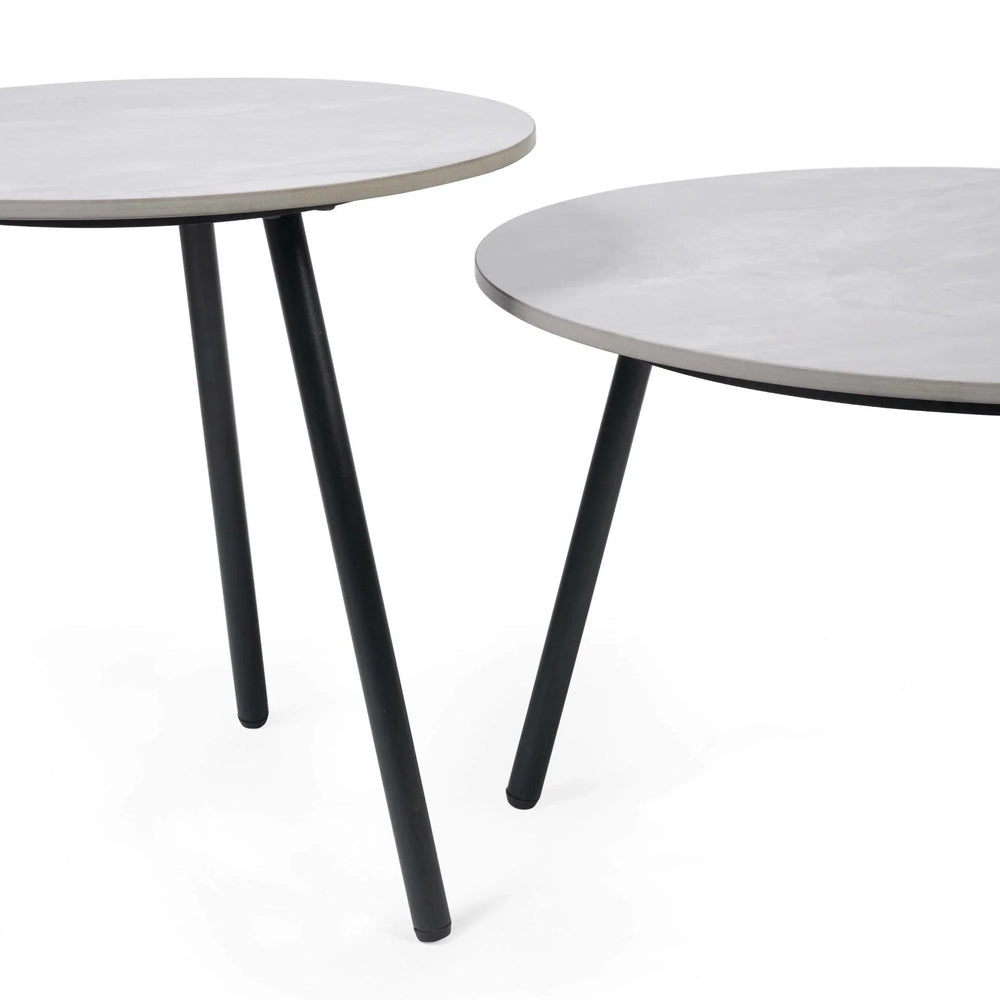 Casper Set of Side Tables - Grey - CAS001