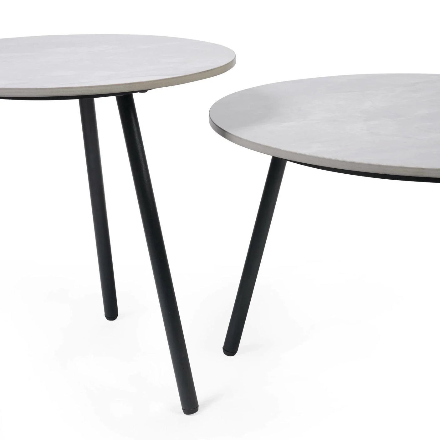 Casper Set of Side Tables - Grey - CAS001