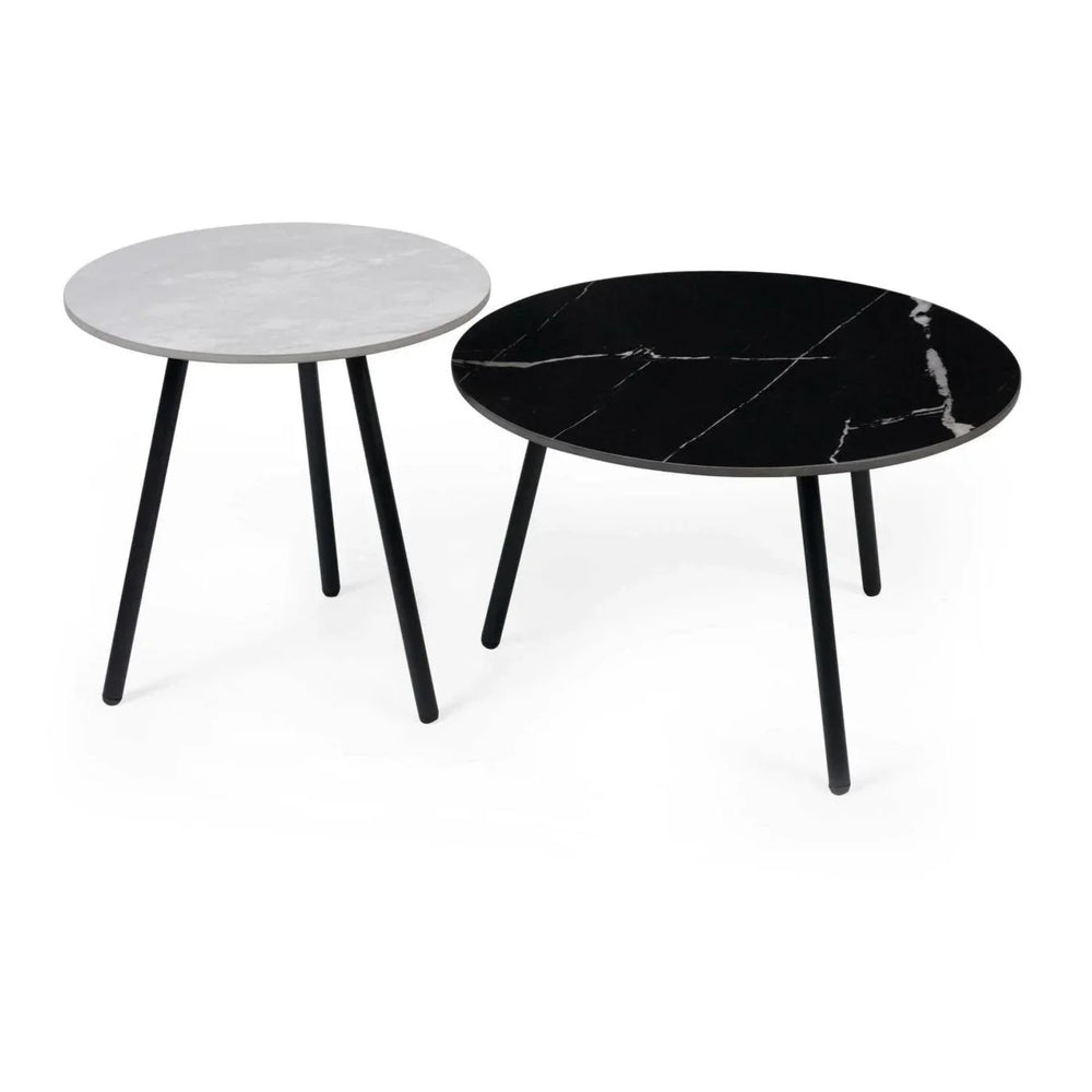 Casper Set of Side Tables - Grey - CAS001