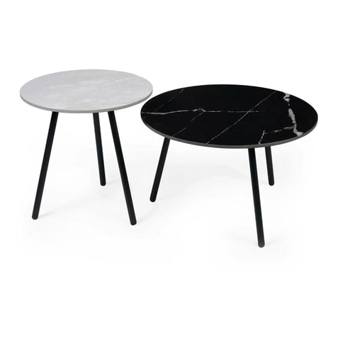 Casper Set of Side Tables - Grey - CAS001