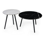 Casper Set of Side Tables - Grey - CAS001