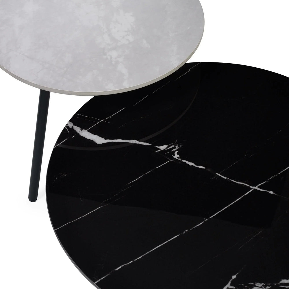 Casper Set of Side Tables - Grey - CAS001