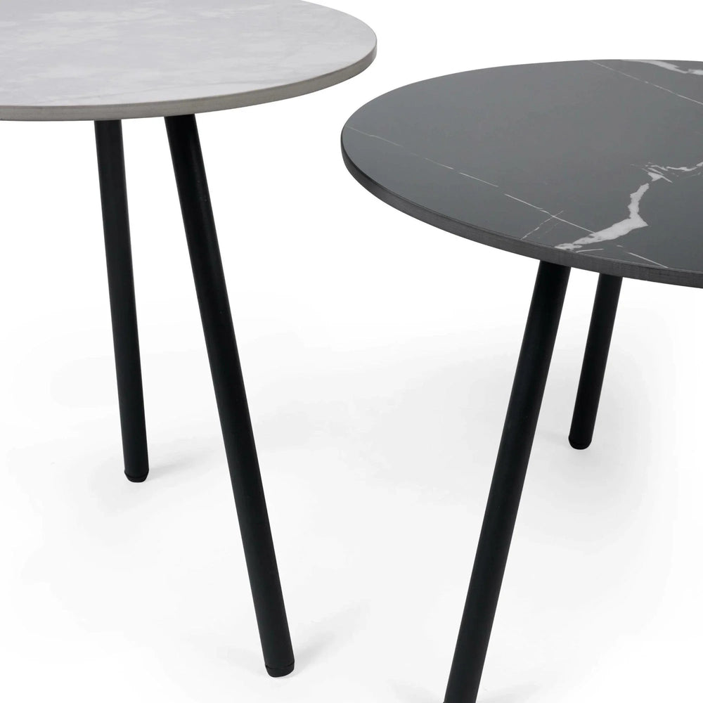 Casper Set of Side Tables - Grey - CAS001