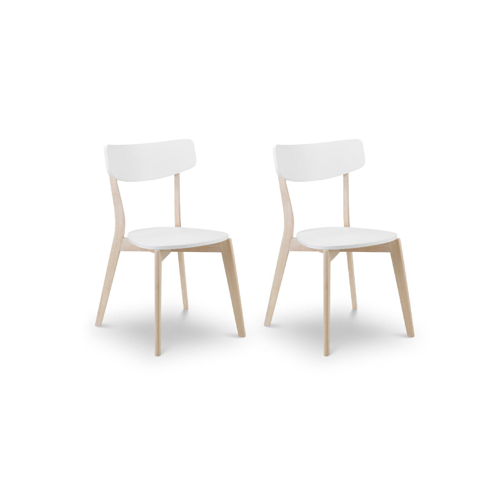 Casa Dining Chair (Set of 2) - White - CAS106