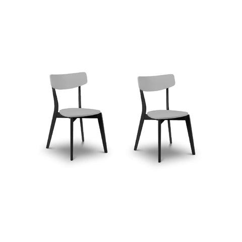 Casa Dining Chair (Set of 2) - Grey - CAS156