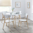 Casa Round Dining Table - Grey - CAS201