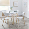 Casa Round Dining Table - Grey - CAS201