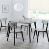Casa Rectangular Dining Table - Grey - CAS203