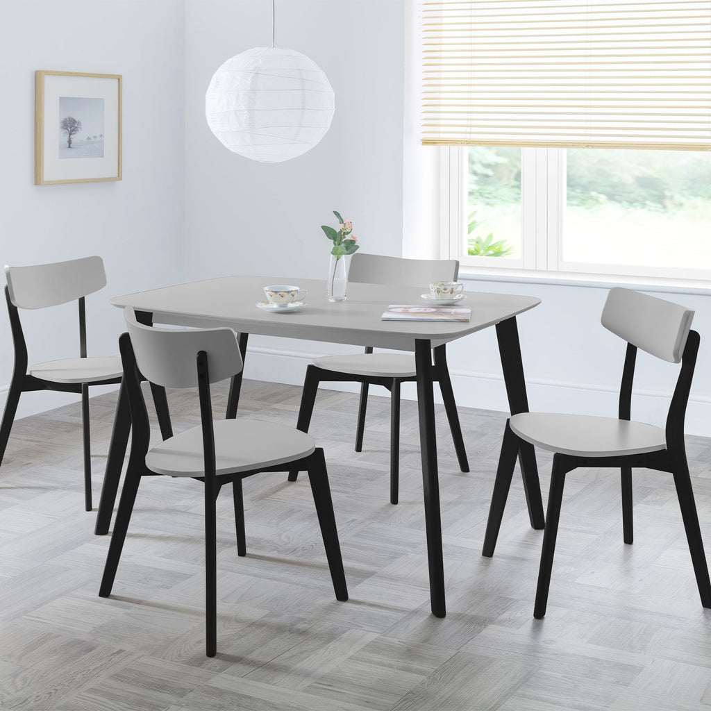 Casa Rectangular Dining Table - Grey - CAS203