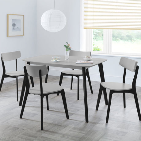 Casa Rectangular Dining Table - Grey - CAS203