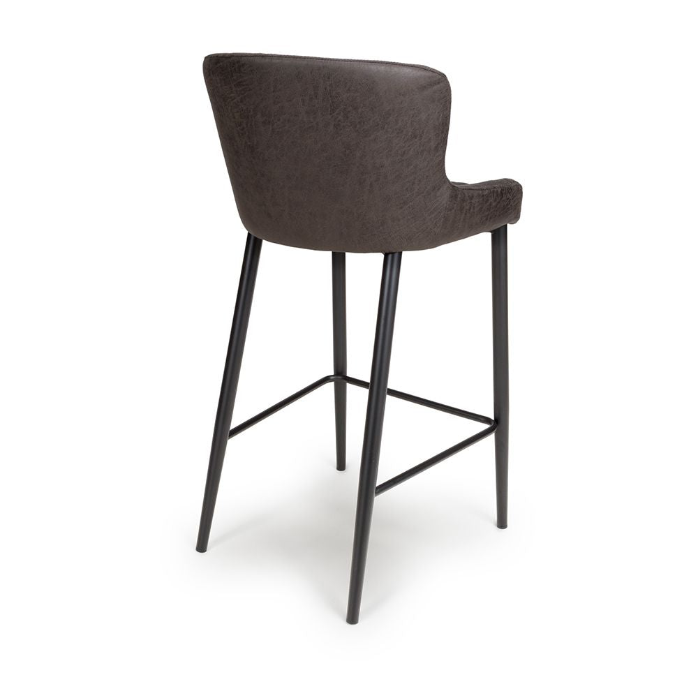 Charlie Stool - Grey (sold in 2's) - Image 4