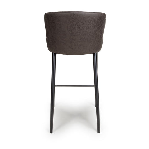 Charlie Stool - Grey (sold in 2's) - Image 5