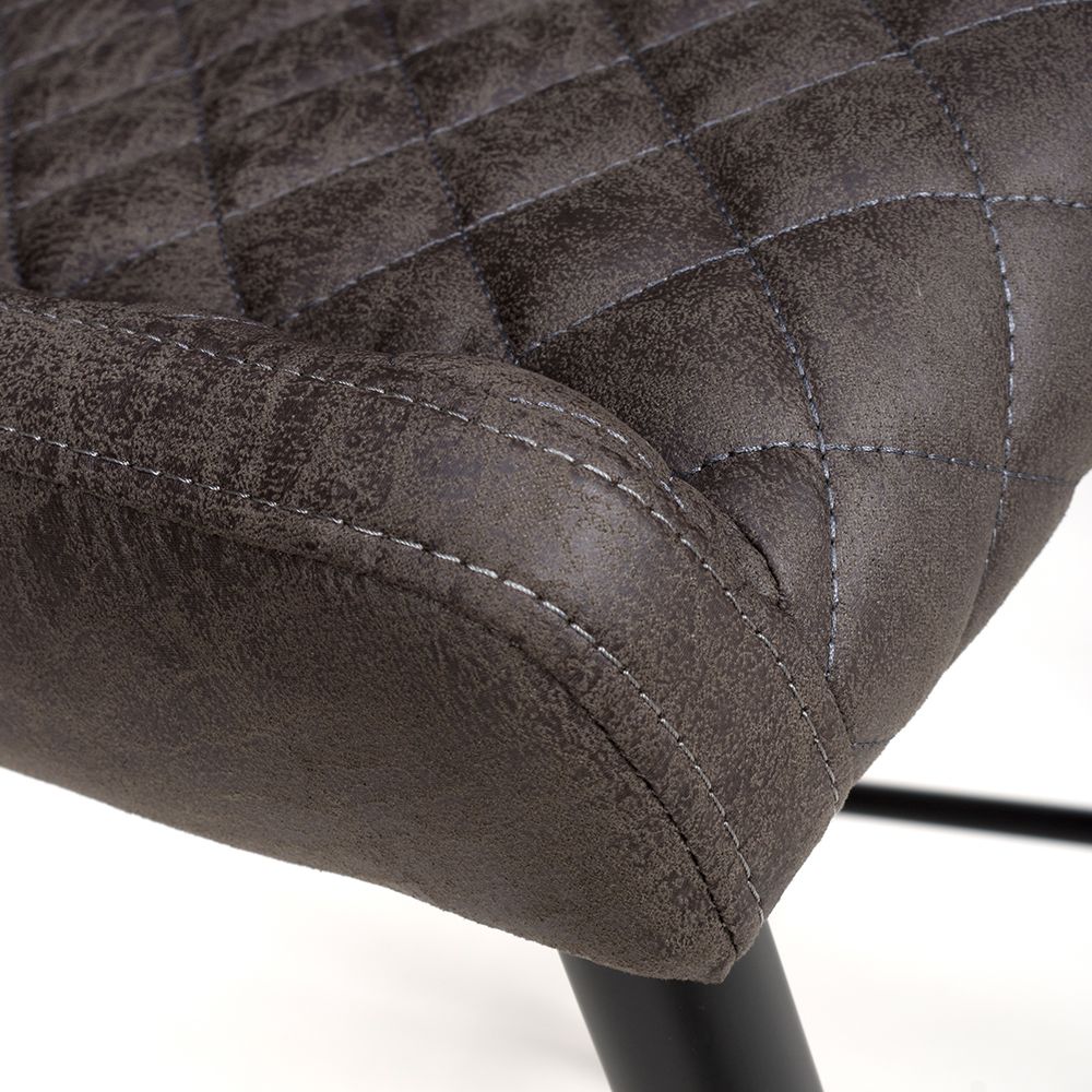 Charlie Stool - Grey (sold in 2's) - Image 8