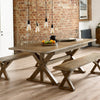 Chatsworth Extending Table - Brown - CHA301