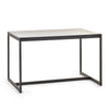 Chicago Dining Table - Glass and Black - CHI015