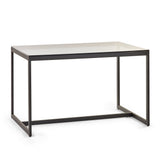 Chicago Dining Table - Glass and Black - CHI015