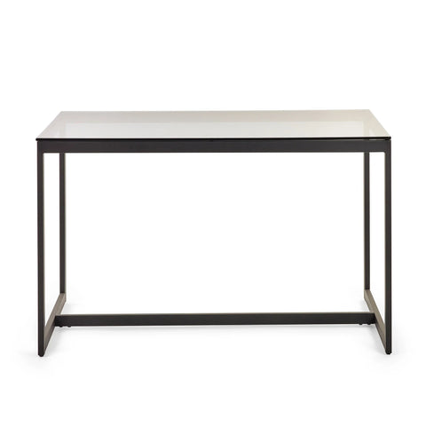 Chicago Dining Table - Glass and Black - CHI015