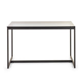 Chicago Dining Table - Glass and Black - CHI015